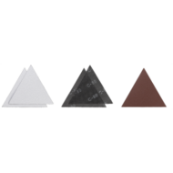 Einhell tépőzáras háromszög csiszolókorong készlet, P80, 5db
