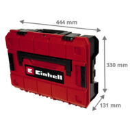 Einhell E-Case S-F szerszámos koffer habszivacs betéttel, 444x330x131mm