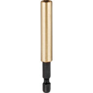 KWB Brass sárgaréz mágneses bittartó adapter 1/4&quot;, 75mm, 5db