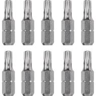 KWB Industrial TORX hajtó bit, acél, T30x25mm, 10db