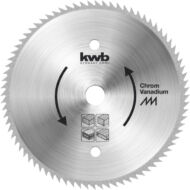 KWB Profi CrV fűrészlap, 120 fog, 250x30x1.6mm