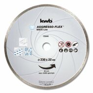 KWB PROFI WHITE-LINE szegmentált gyémánt vágókorong 178x25,24mm