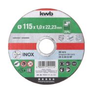 KWB Akku-Top Energy Saving 20% extra vékony vágótárcsa, 125x22.23x1mm