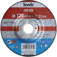 KWB Profi Cut-Fix alumínium-oxid fémvágó korong, 125x22.23x6mm