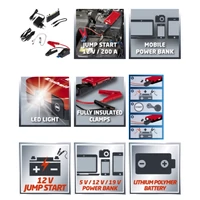 Kép 2/2 - Einhell indító bikázó Starter PowerBank CC-JS 12