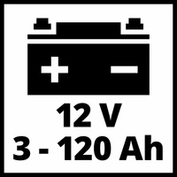 Kép 2/5 - Einhell CE-BC 4 M akkutöltő, 4A, 12V