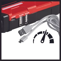 Kép 4/6 - Einhell CE-JS 8 Hordozható indításrásegítő és töltő, 400A, 7500 mAh