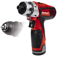 Kép 1/2 - Einhell TC-CD 12 Li akkus fúró-csavarozó, 20Nm (1.3Ah akkuval és töltővel)