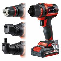 Kép 2/7 - Einhell TE-CD 18/45 3X-Li +22 1x2,0Ah akkus fúró-csavarozó szett, 18V, 1x2.0Ah akkuval és töltővel
