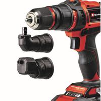 Kép 4/7 - Einhell TE-CD 18/45 3X-Li +22 1x2,0Ah akkus fúró-csavarozó szett, 18V, 1x2.0Ah akkuval és töltővel