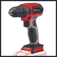 Kép 3/6 - Einhell PXC TE-CD 18/40 Li BL-Solo akkus fúró-csavarozó, 18V, 40Nm (akku és töltő nélkül)