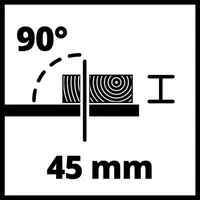 Kép 5/8 - Einhell TC-TS 210 asztali körfűrész, 210mm, 1200W