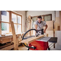 Kép 7/7 - Einhell TC-TS 2025/2 U asztali körfűrész, 250mm, 1800W
