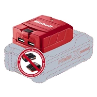 Kép 1/6 - Einhell PXC TE-CP 18 Li USB-Solo akkus USB adapter, 18V (akku és töltő nélkül)