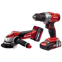 Kép 1/11 - Einhell TE-TK 18 Li Kit (CD+AG) szerszámszett