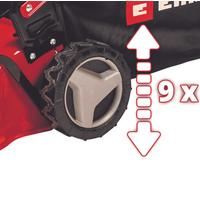 Kép 5/6 - Einhell GC-PM 46/5 S benzines fűnyíró, 2.0kW, 132cm3, 65L, 46cm