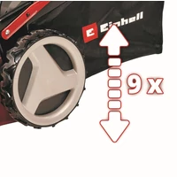 Kép 5/7 - Einhell GC-PM 46 S HW-E benzines fűnyíró, 2.0kW, 146cm3, 65L, 46cm