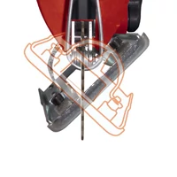 Kép 2/3 - Einhell TC-JS 80 dekopírfűrész