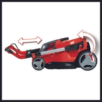 Kép 5/9 - Einhell Rasarro 36/42 akkus fűnyíró, 36V, 42cm (2db 4Ah akkuval és töltővel)