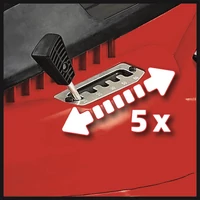Kép 4/9 - Einhell GC-EM 1536 elektromos fűnyíró, 1500W, 38L