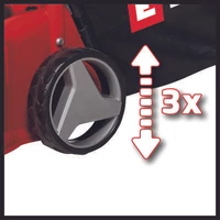 Kép 3/5 - Einhell GC-PM 40/1 benzines fűnyíró, 1200W, 40cm