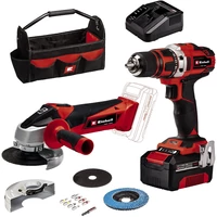 Kép 1/7 - Einhell TE-TK 18/2 Li Kit akkus szerszámgép szett 18V, 4Ah (akkuval és töltővel)