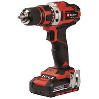 Kép 2/9 - Einhell TE-CD 18/40-1 Li akkus fúró-csavarozó, 18V, 40Nm (2db 1.5Ah akkuval és töltővel)