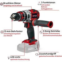 Kép 2/8 - Einhell TP-CD 18/80 Li-i BL - Solo akkus ütvefúró-csavarozó, 18V, 80Nm (akku és töltő nélkül)