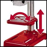 Kép 2/5 - Einhell TC-BD 500 állványos fúrógép, 500W, 13mm