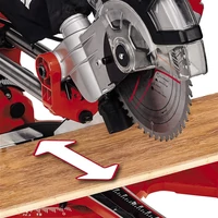 Kép 5/7 - Einhell TC-SM 2131/1 Dual gérvágó fűrész, 210mm, 1500W