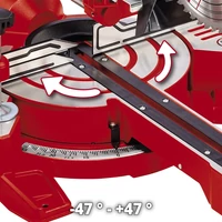 Kép 3/8 - Einhell TC-SM 216 gérvágó fűrész, 216mm, 1500W