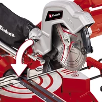 Kép 4/8 - Einhell TC-SM 216 gérvágó fűrész, 216mm, 1500W