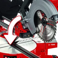 Kép 4/9 - Einhell PXC TE-SM 36/210 Li - Solo akkus gérvágó, 36V, 210mm (akku és töltő nélkül)