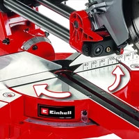 Kép 5/9 - Einhell PXC TE-SM 36/210 Li - Solo akkus gérvágó, 36V, 210mm (akku és töltő nélkül)