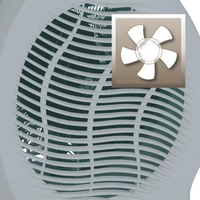 Kép 2/6 - Einhell HKL 2000 elektromos fűtőventilátor, 2kW