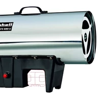 Kép 2/6 - Einhell GE-HG 18/370 Niro Li-Solo D/AT akkus hőlégbefúvó, 18V, 37kW (akku és töltő nélkül)