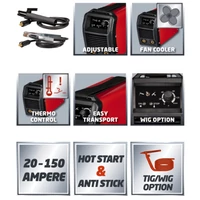 Kép 2/2 - Einhell inverteres hegesztő TC-IW 150