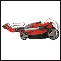 Kép 5/6 - Einhell PXC Rasarro akkus fűnyíró, 38cm, 45L, 36V (2x4Ah akkuval és töltővel)