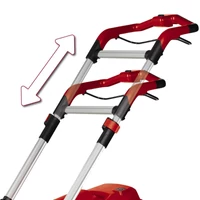 Kép 4/16 - Einhell RASARRO 36/42 akkus fűnyíró, 36V, 42cm, 50L akkuval és töltővel