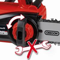 Kép 3/7 - Einhell FORTEXXA 18/20 TH egykezes akkus láncfűrész, 18V, 20cm (akku és töltő nélkül)