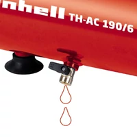 Kép 4/5 - Einhell TH-AC 190/6 OF hordozható kompresszor, 1100W, 8bar, 6L