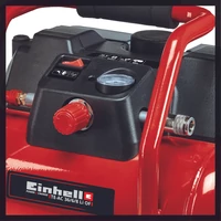Kép 4/8 - Einhell PXC TE-AC 36/6/8 Li OF Set-Solo akkus kompresszor, 2x18V, 8bar, 6L (akku és töltő nélkül)