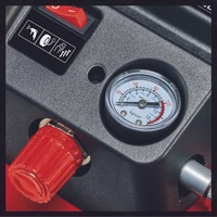 Kép 5/8 - Einhell PXC TE-AC 36/6/8 Li OF Set-Solo akkus kompresszor, 2x18V, 8bar, 6L (akku és töltő nélkül)
