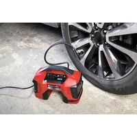 Kép 2/7 - Einhell PXC Pressito akkus-hálózati kompresszor, 18V, 90W, 11bar (akku és töltő nélkül)