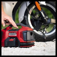 Kép 5/7 - Einhell PXC Pressito akkus-hálózati kompresszor, 18V, 90W, 11bar (akku és töltő nélkül)