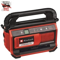 Kép 1/16 - Einhell PRESSITO 18/25 akkus kompresszor, 18V, 25L, 11bar (akku és töltő nélkül)