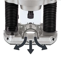 Kép 5/7 - Einhell TC-RO 1155 E felsőmaró gép 1100W, 6+8mm