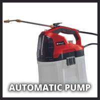 Kép 4/6 - Einhell PXC GE-WS 18/75 Li-Solo akkus permetező, 18V, 7.5L (akku és töltő nélkül)