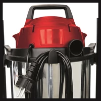 Kép 7/7 - Einhell TC-VC 1812 S száraz-nedves porszívó, 1250W, 12L