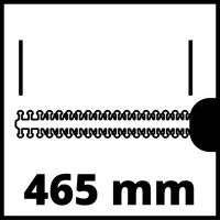 Kép 5/10 - Einhell GC-EH 5747 elektromos sövényvágó, 570W